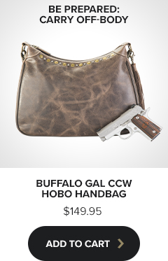 Buffalo Gal CCW Hobo Handbag