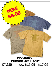 NRA Eagle Pigment Dye T-shirt