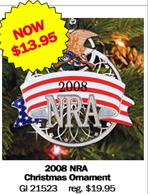 2008 NRA Christmas Ornament