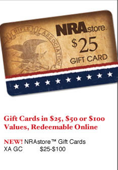 NEW! NRAstore Gift Cards