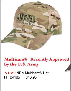 NEW! NRA Multicam Hat