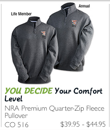 NRA Premium Quarter-Zip Pullover