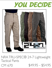  NRA TRU-SPEC® 24-7 Lightweight Tactical Pants 