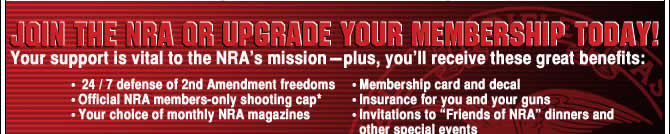 Join the NRA or upgrade your membership today