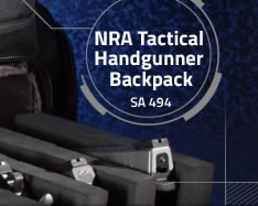 NRA Tactical Handgunner Backpack