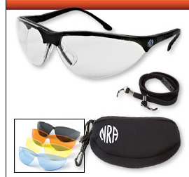 NRA Shooting Glasses Set