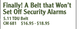 NRA 5.11 TDU Belt