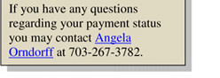 For more information contact Angela Orndorff