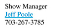 For more information contact Jeff Poole