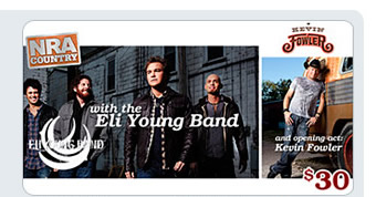 NRA Country Jam III  with the Eli Young Band and opener Kevin Fowler
