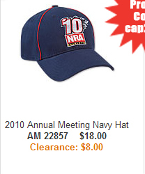 2010 Annual Meeting Navy Hat