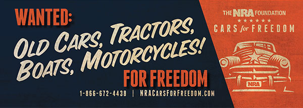 Wanted: Old Cars, Tractors, Boats, Motorcycles! For Freedom